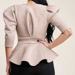 Pretty in Pinstripe!